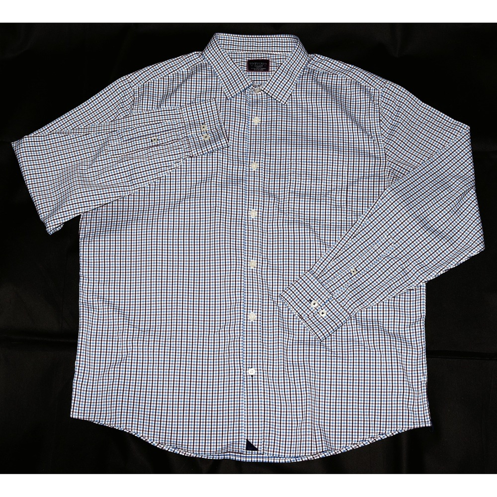 UNTUCKit Slim Fit Men's Long Sleeve Button Front Shirt Size 2XL